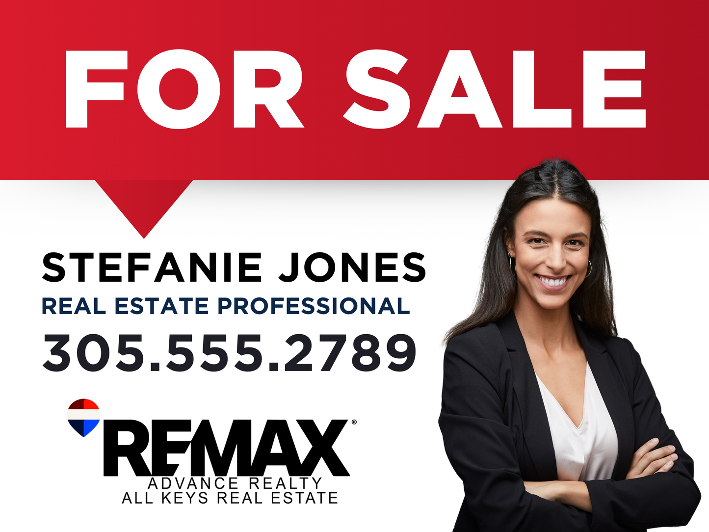 Real Estate Listing Signs: Thick 3mm Aluminum Boards