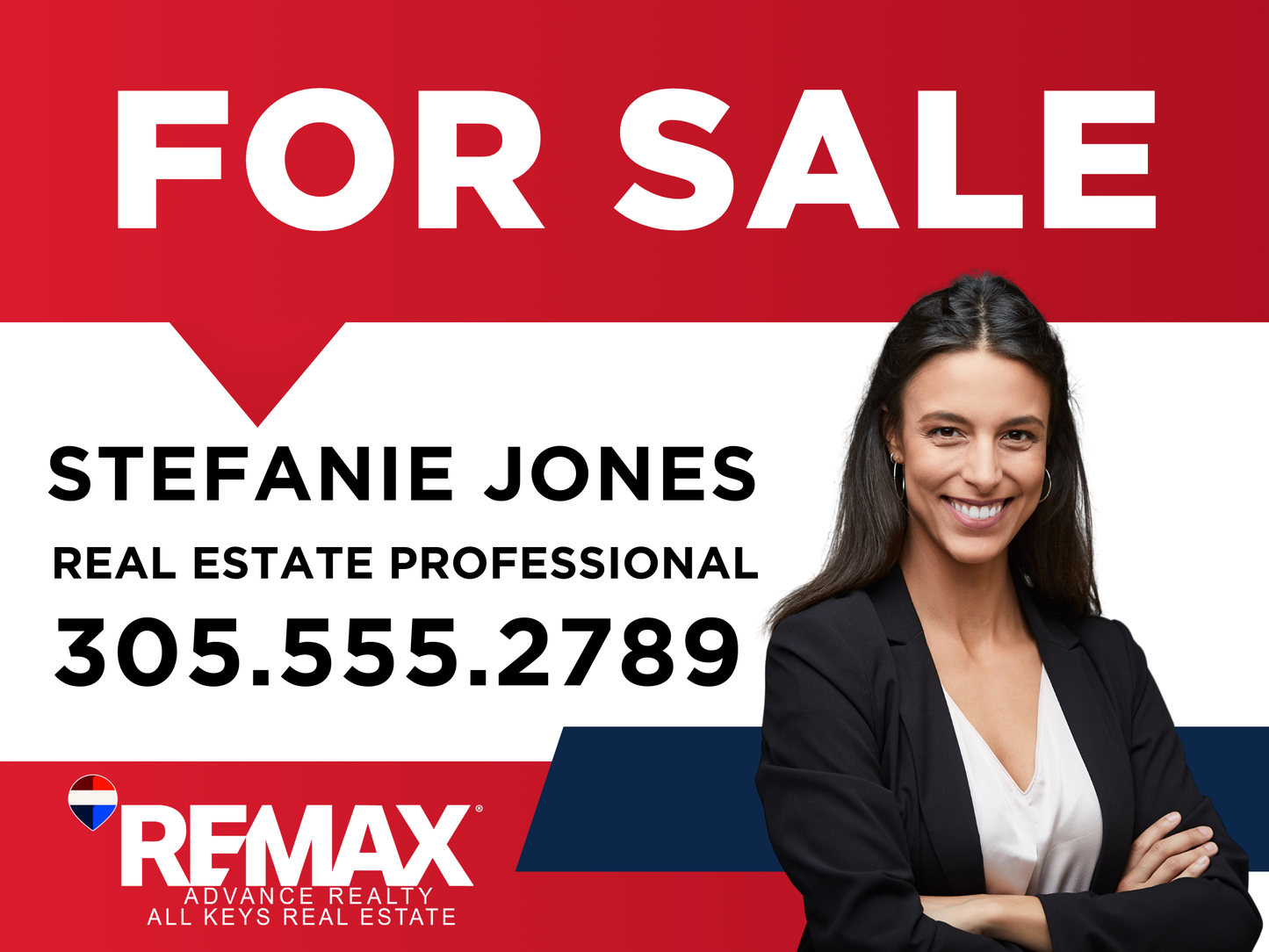 Real Estate Listing Signs: Thick 3mm Aluminum Boards