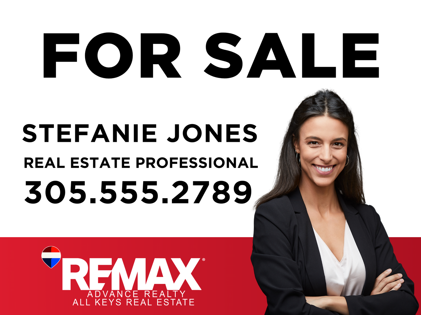 Real Estate Listing Signs: Thick 3mm Aluminum Boards